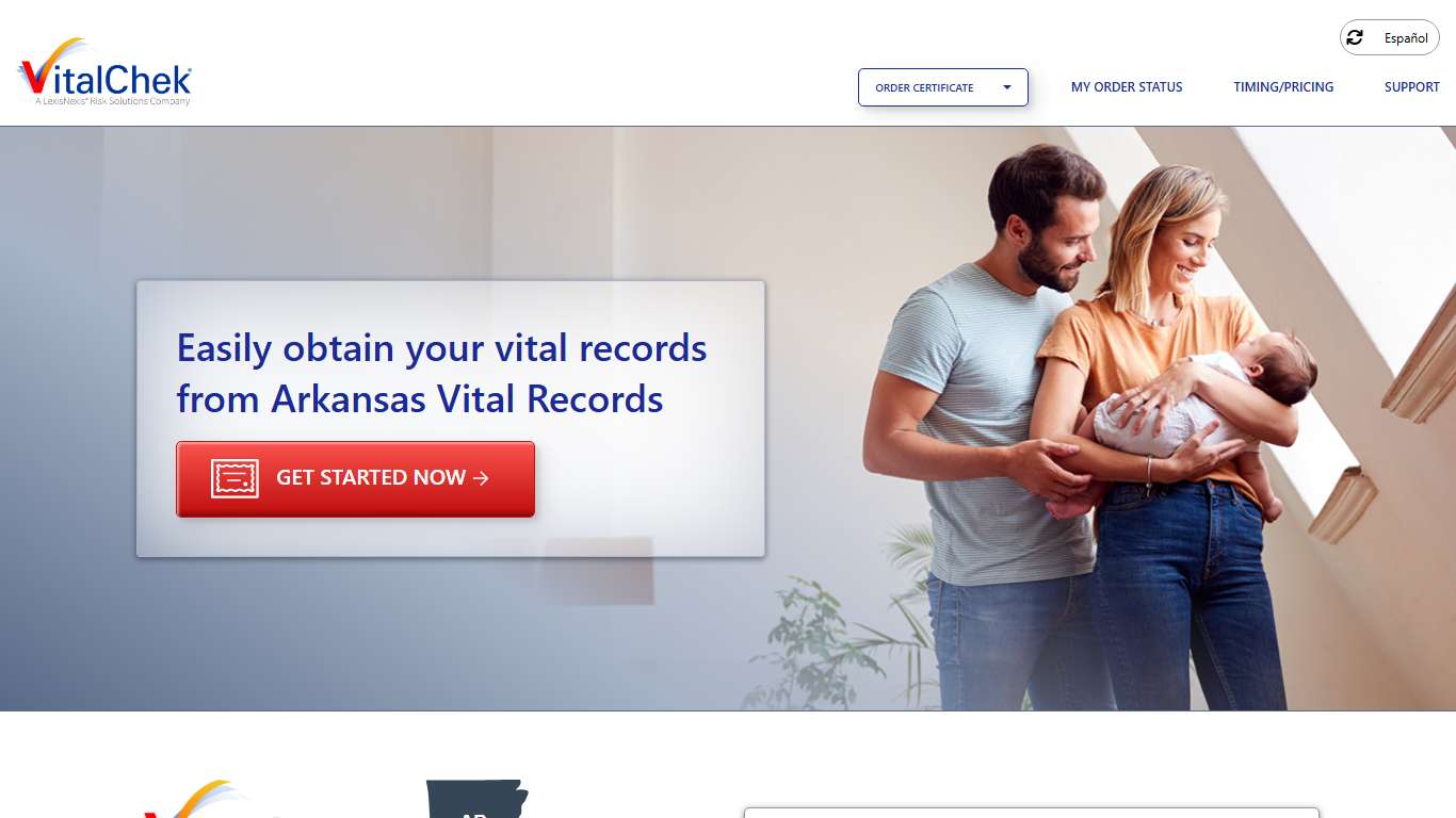 Arkansas Vital Records (AR) | Order Certificates - VitalChek